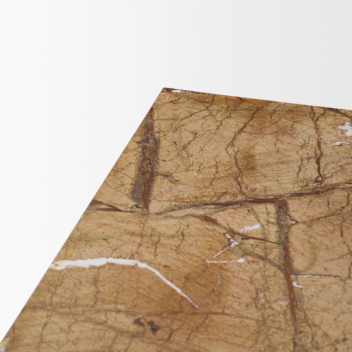 Mercana Matteo Solid Marble Rectangular Coffee Table