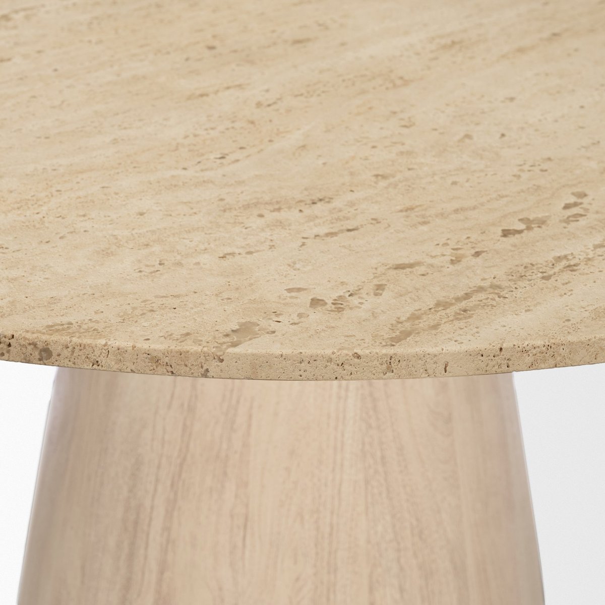 Mercana Allyson Marble Top Round Dining Table