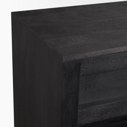 Mercana Suri Three Drawers Wood Sideboard
