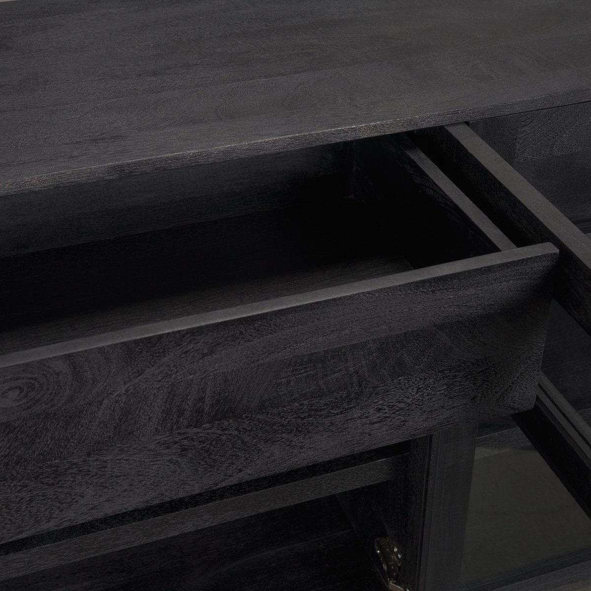 Mercana Suri Three Drawers Wood Sideboard