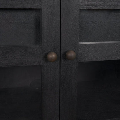 Mercana Suri Three Drawers Wood Sideboard