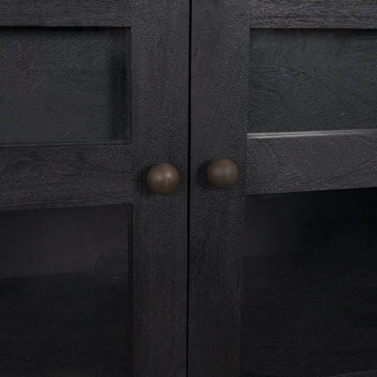 Mercana Suri Three Drawers Wood Sideboard