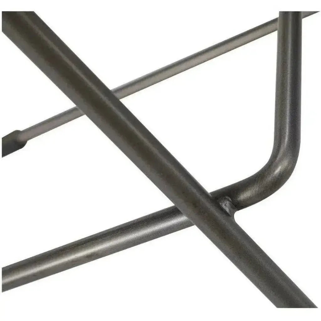 Counter Stool Onyx Leather Black -- view 6
