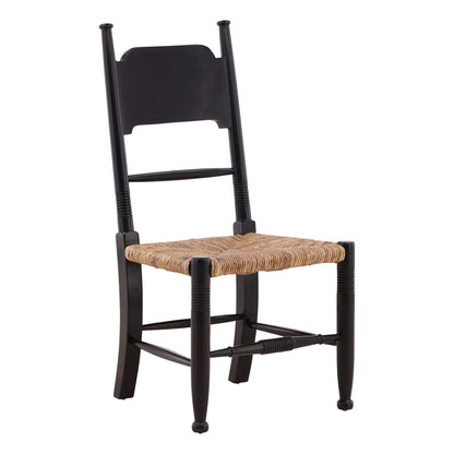 Furniture Classics Strickland Hand Woven Rush Seat Side Chair 2PC