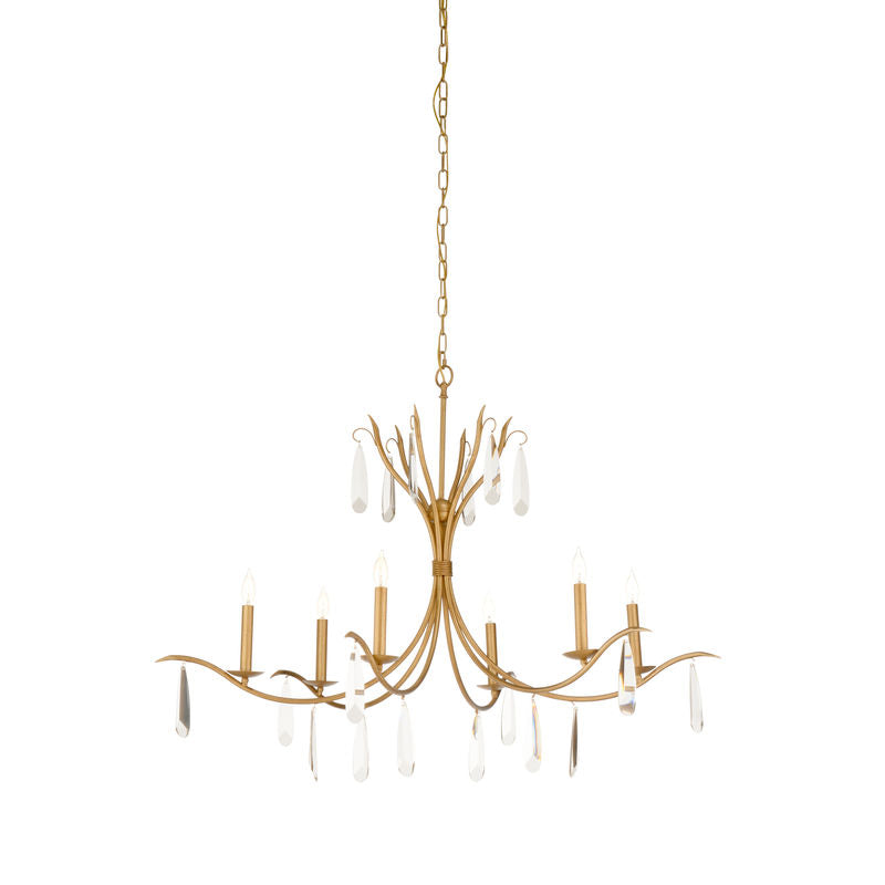 Giulia Gold Craftsmanship Chandelier