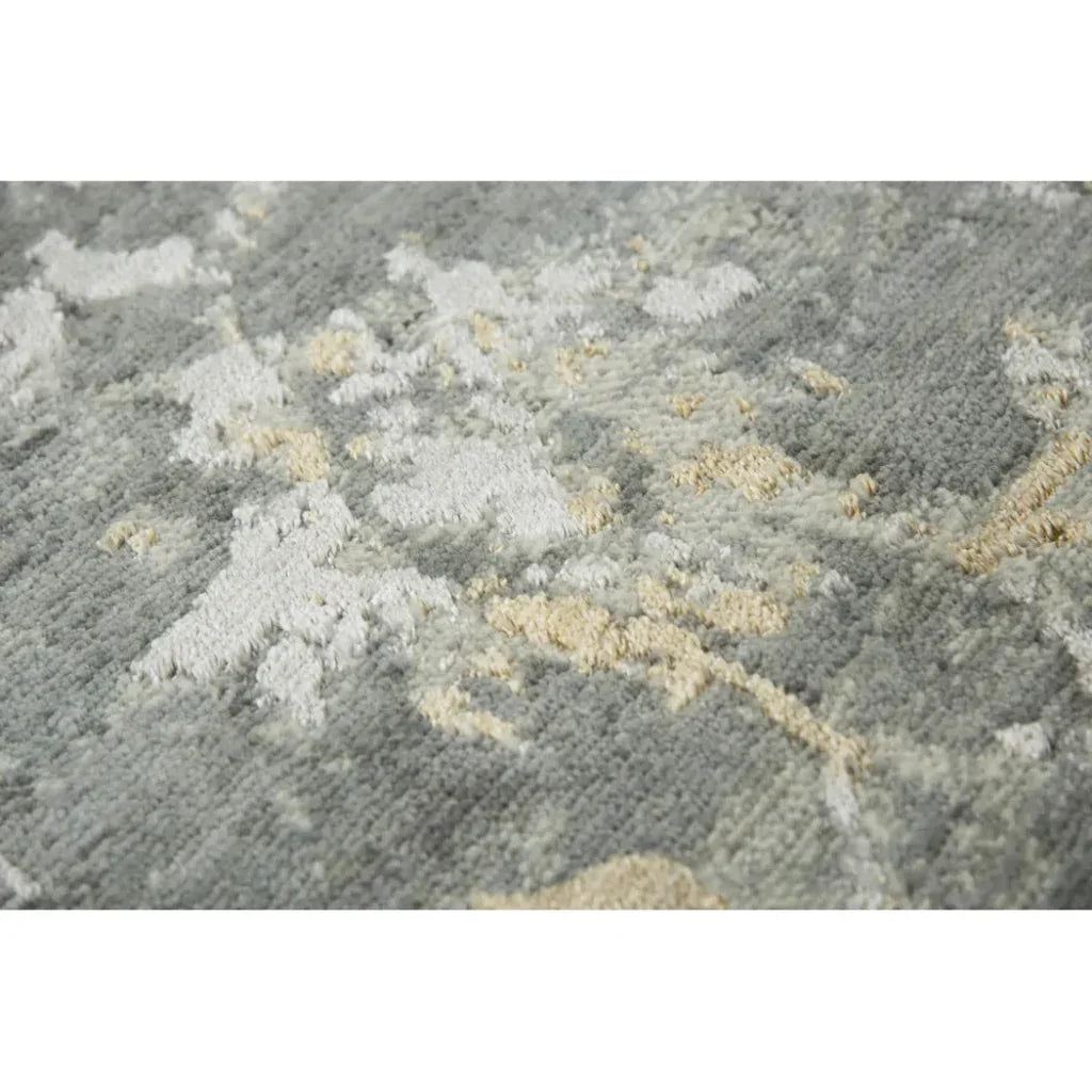 Beau Floral Gray Large Area Rugs For Living Room - LOOMLAN - LOOMLAN - Area Rugs