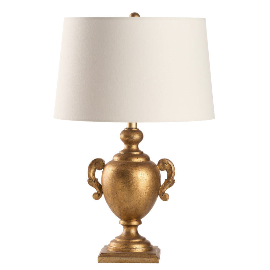Chelsea House Gosford Wooden Gold Table Lamp