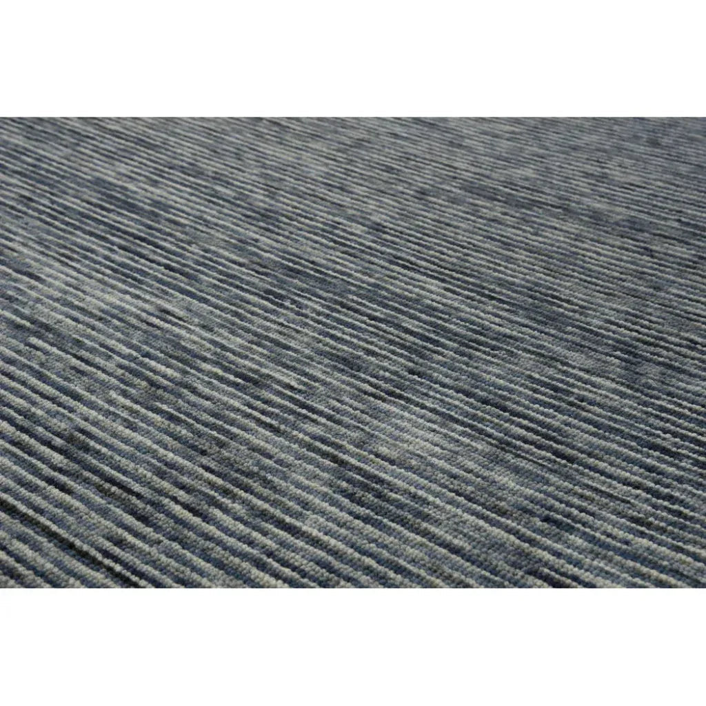 Byes Stripe Blue Area Rugs For Living Room - LOOMLAN - LOOMLAN - Area Rugs