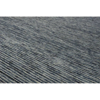 Byes Stripe Blue Area Rugs For Living Room - LOOMLAN - LOOMLAN - Area Rugs