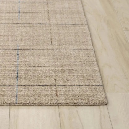 Ayon Solid Beige Area Rugs For Living Room - LOOMLAN - LOOMLAN - Area Rugs