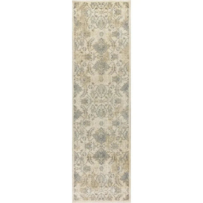 Crwt Floral Light Beige Large Area Rugs For Living Room - LOOMLAN - LOOMLAN - Area Rugs