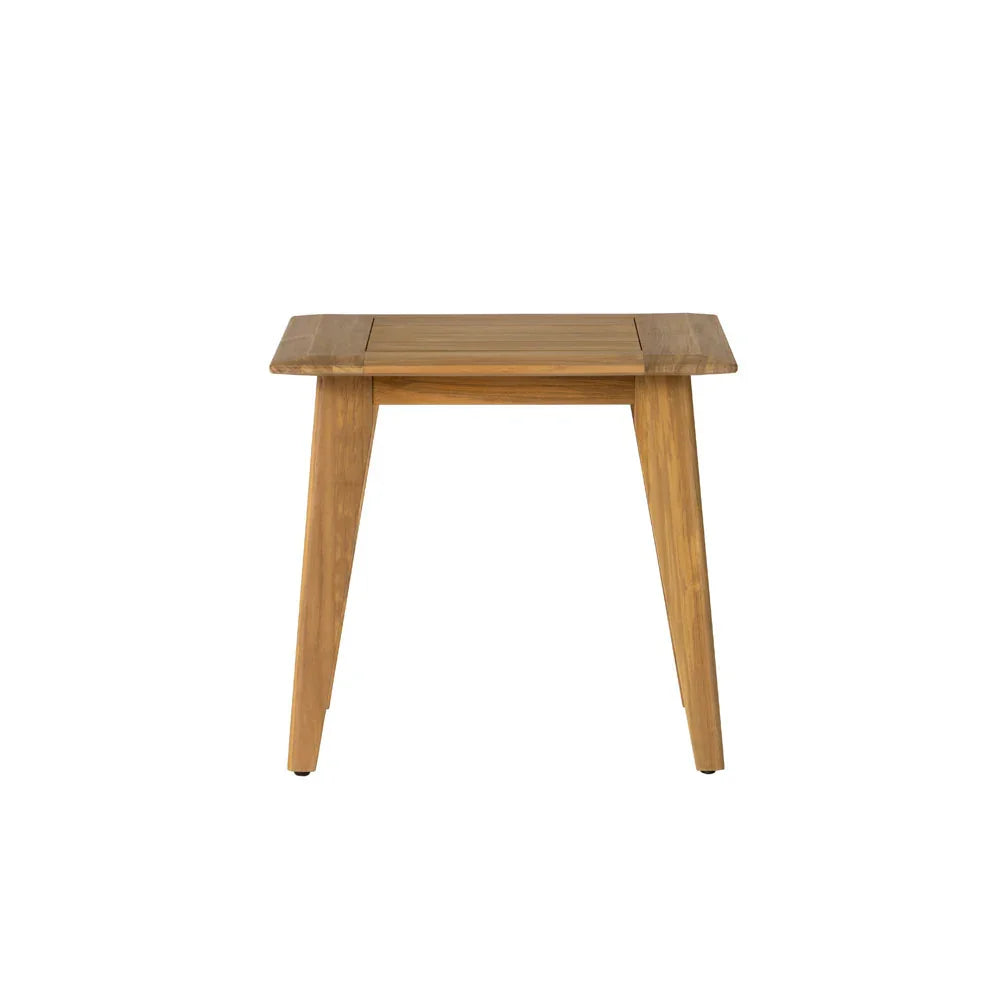Alpine Teak Wooden Square Outdoor End Table