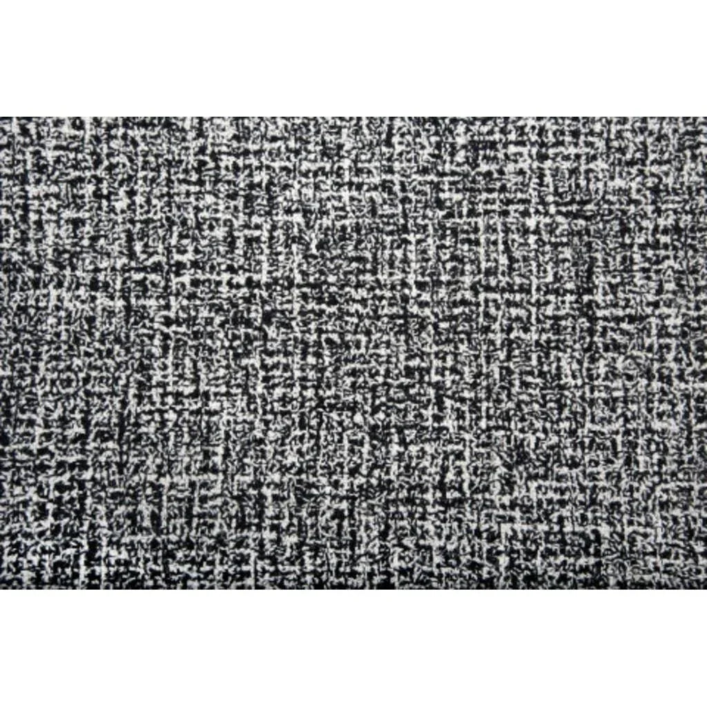 Ceja Charcoal Round Area Rugs For Dining Room - LOOMLAN - LOOMLAN - Area Rugs