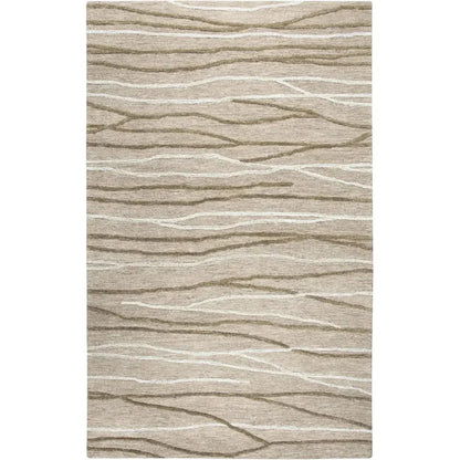 Boot Lines Beige Large Area Rugs For Living Room - LOOMLAN - LOOMLAN - Area Rugs
