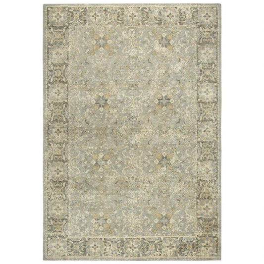 Cleo Persian Gray Large Area Rugs For Living Room
