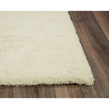Cuit Solid Ivory Area Rugs For Living Room - LOOMLAN - LOOMLAN - Area Rugs