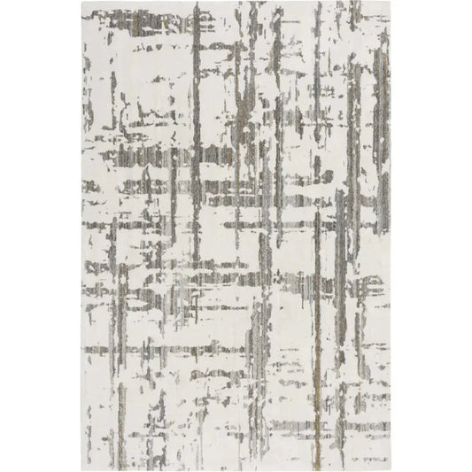 LOOMLAN Atte Abstract Gray Large Area Rugs