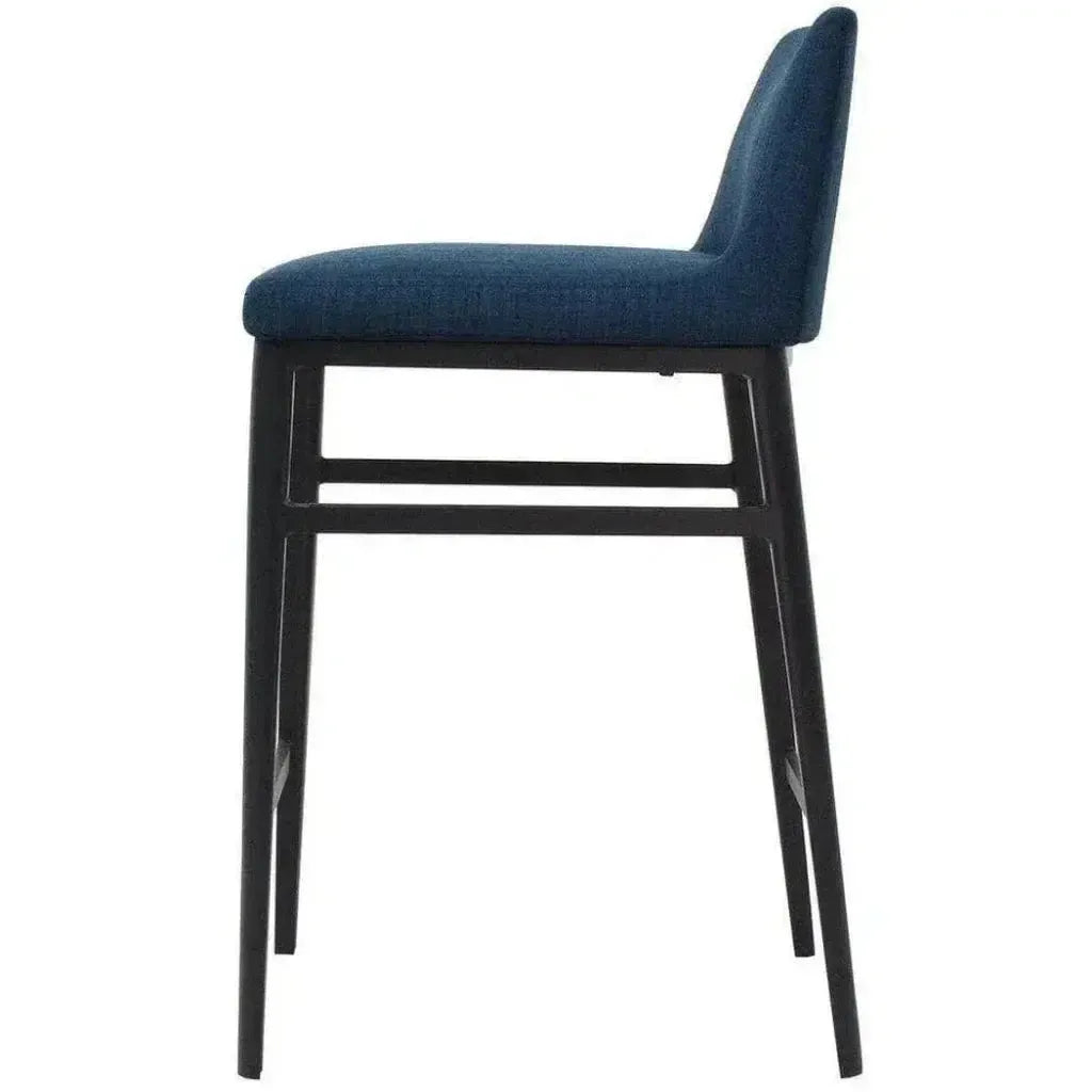 Moe's Home Blue Contemporary Counter Stool