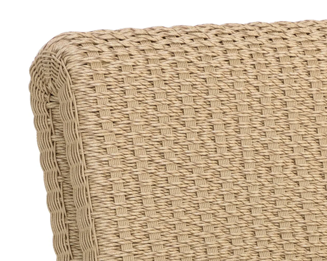 Edessa Rattan Outdoor Armless Dining Chair