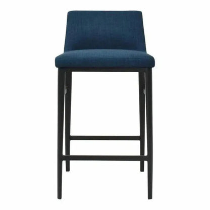 Moe's Home Blue Contemporary Counter Stool