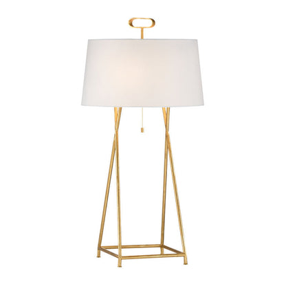 Chelsea House Cross Square Pull Chain Switch Table Lamp