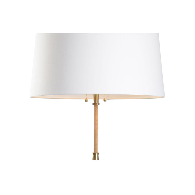 Wildwood Alsace Natural Brown Marble Base Table Lamp