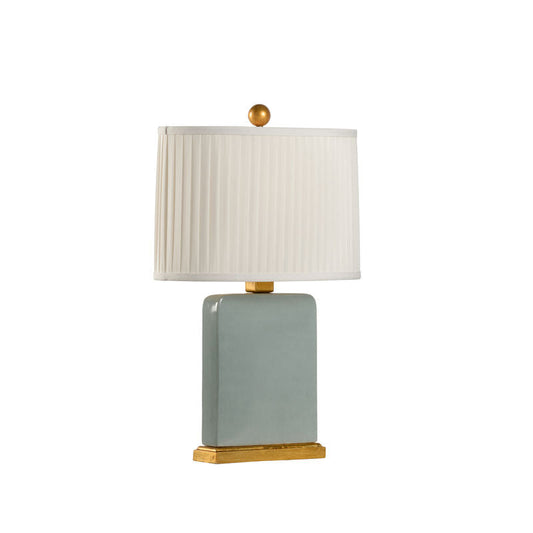Chelsea House Slender Wood And Gold Accents Table Lamp