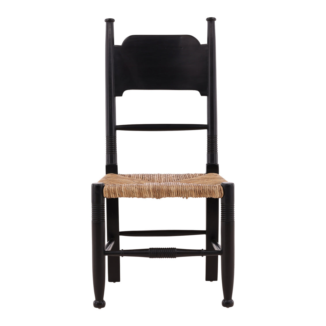 Furniture Classics Strickland Hand Woven Rush Seat Side Chair 2PC