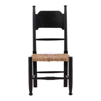 Furniture Classics Strickland Hand Woven Rush Seat Side Chair 2PC
