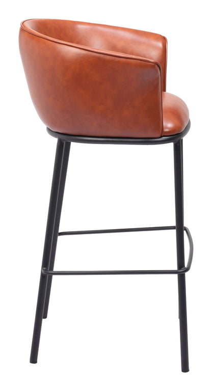 Garston Brown Barstool