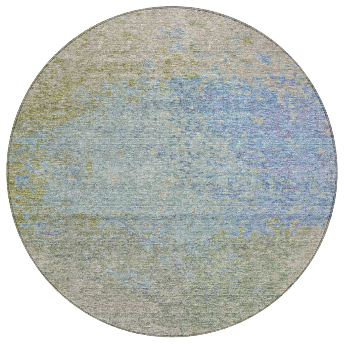 Iriain Sky Washable Indoor-Outdoor Rug