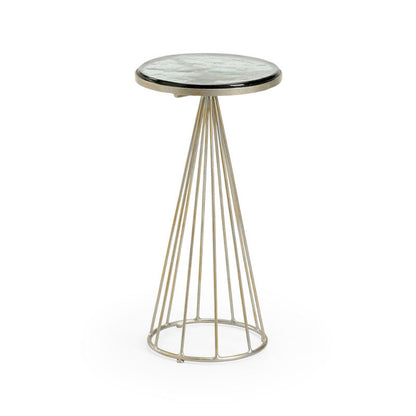 Bubble Handmade Iron Framed Drinks Table-Side Tables-Wildwood-Large-LOOMLAN