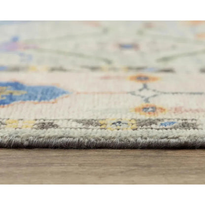 Colv Floral Gray Large Area Rugs For Living Room - LOOMLAN - LOOMLAN - Area Rugs