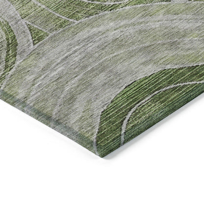 Jaelain Aloe Washable Indoor-Outdoor Rug