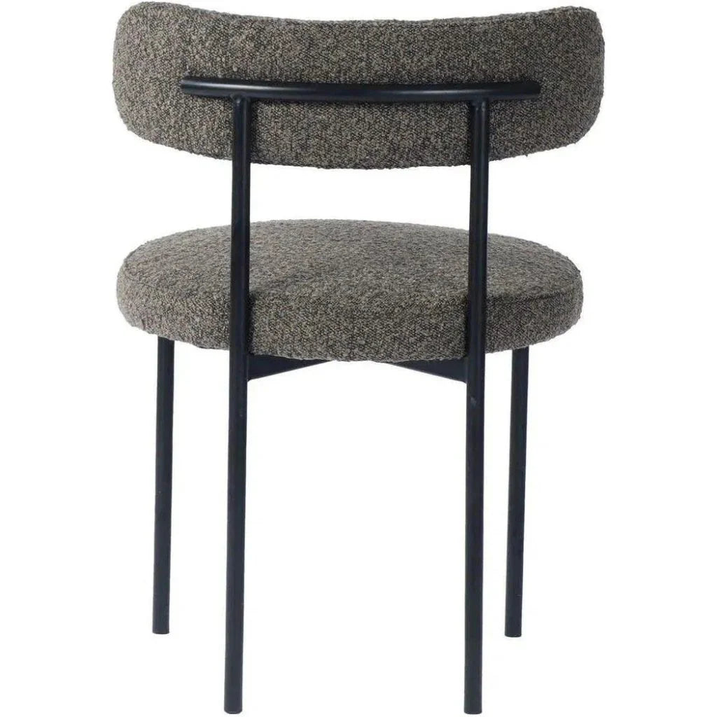 Cleo Performance Fabric Armless Dining Chair 2PC -- view 4