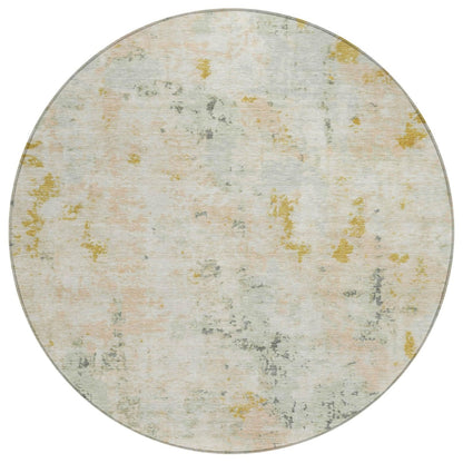 Jaelaris Brown Washable Indoor-Outdoor Rug