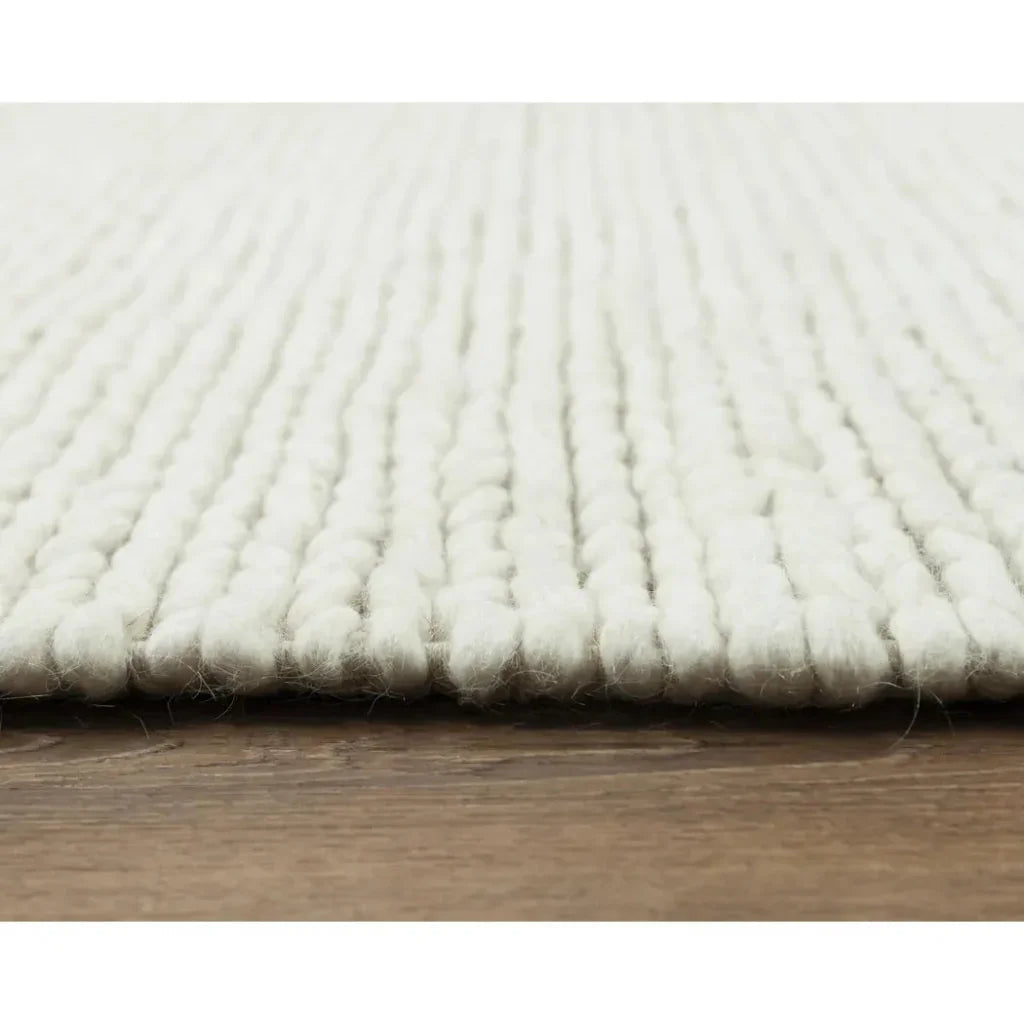Byas Solid Beige Living Room Rug - LOOMLAN - LOOMLAN - Area Rugs