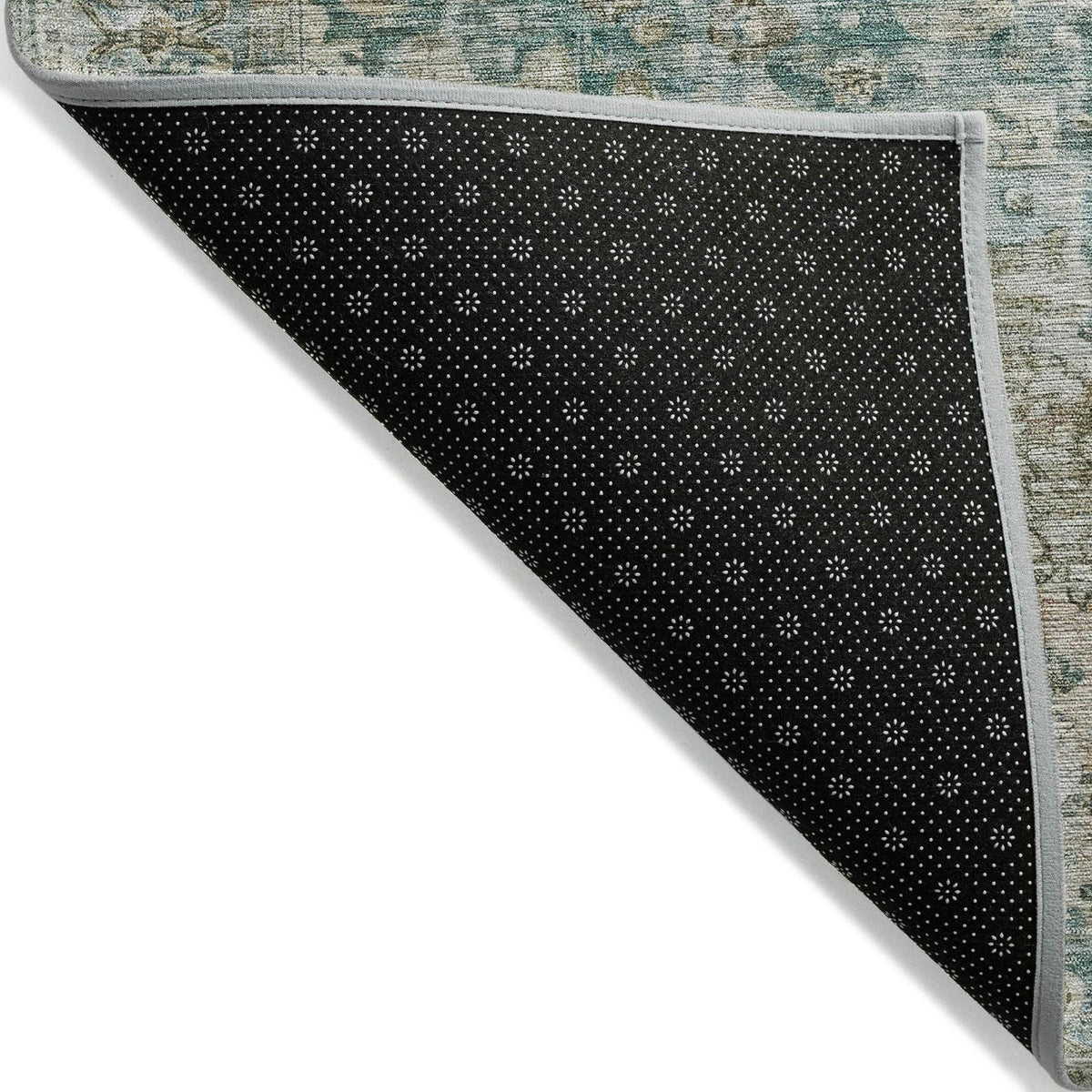 Jaelien Green Washable Indoor-Outdoor Rug