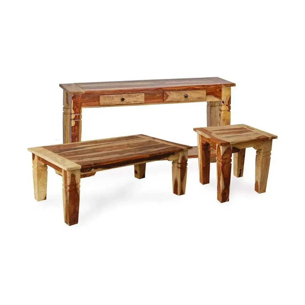 Raven Wood Square Lamp Table -- view 2