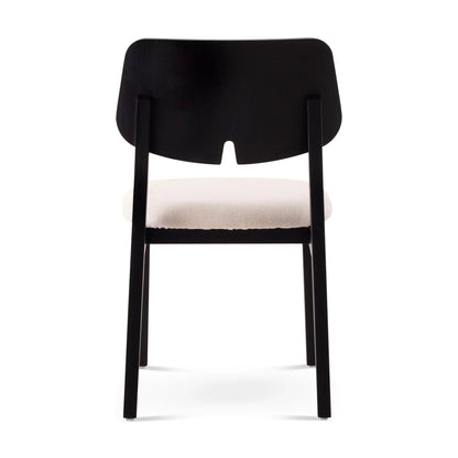 Beth Woven Fabric Armless Dining Chair -- view 13