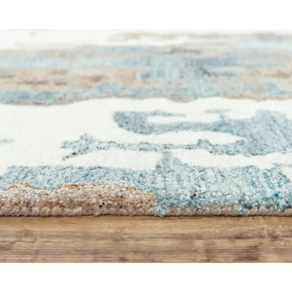 Cabi Abstract Sand Area Rugs For Living Room - LOOMLAN - LOOMLAN - Area Rugs
