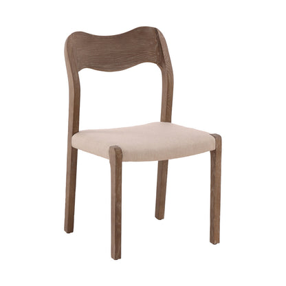 Furniture Classics Miguel Cream Performance Fabric Dining Chair 2PC