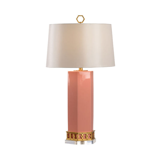 Chelsea House Miriam Hexagon Honeycomb-Shaped Table Lamp
