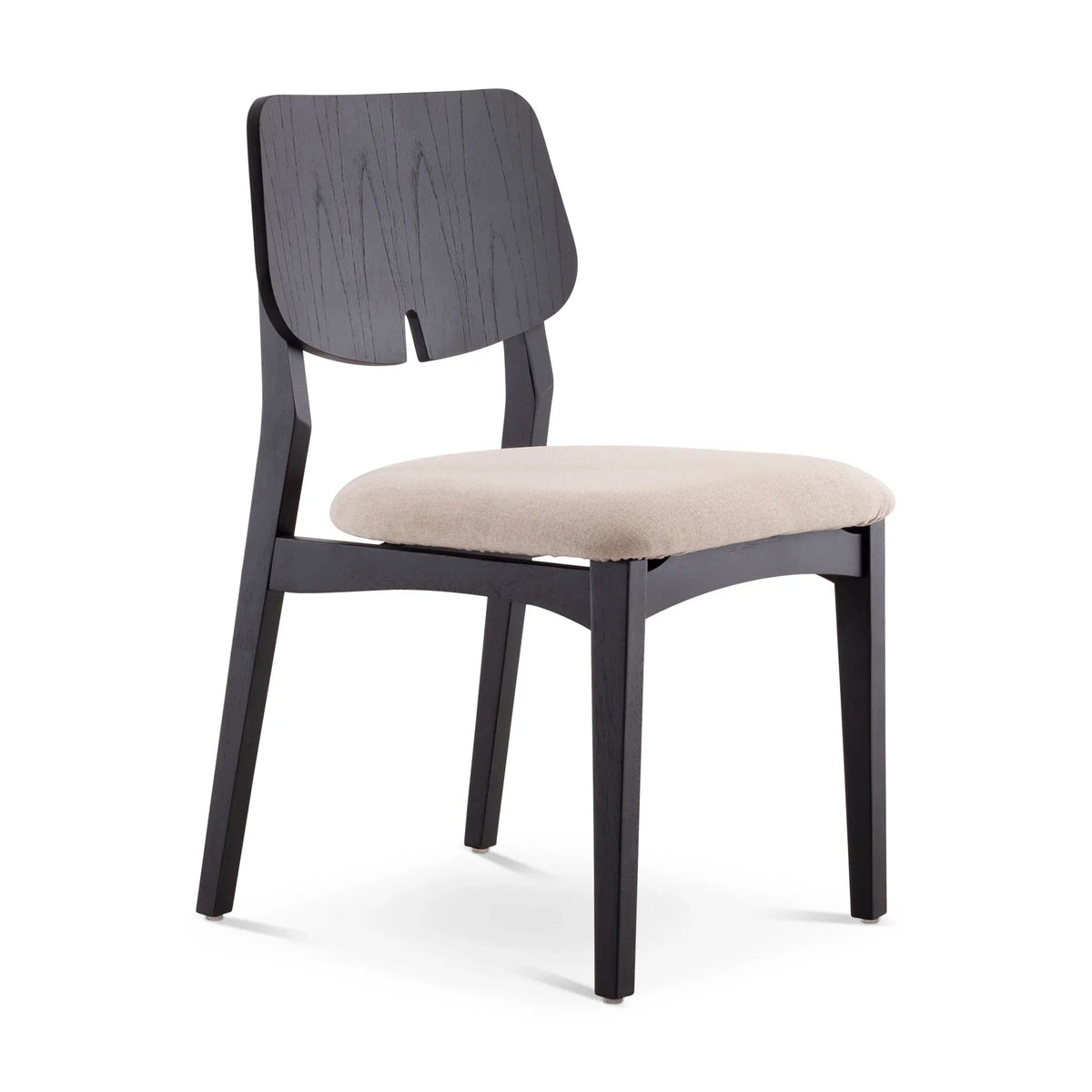 Beth Woven Fabric Armless Dining Chair -- view 10