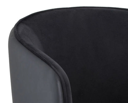 SUNPAN Asher Barrel Back Dining Armchair