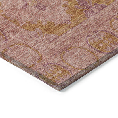 Jaelora Pink Washable Indoor-Outdoor Rug