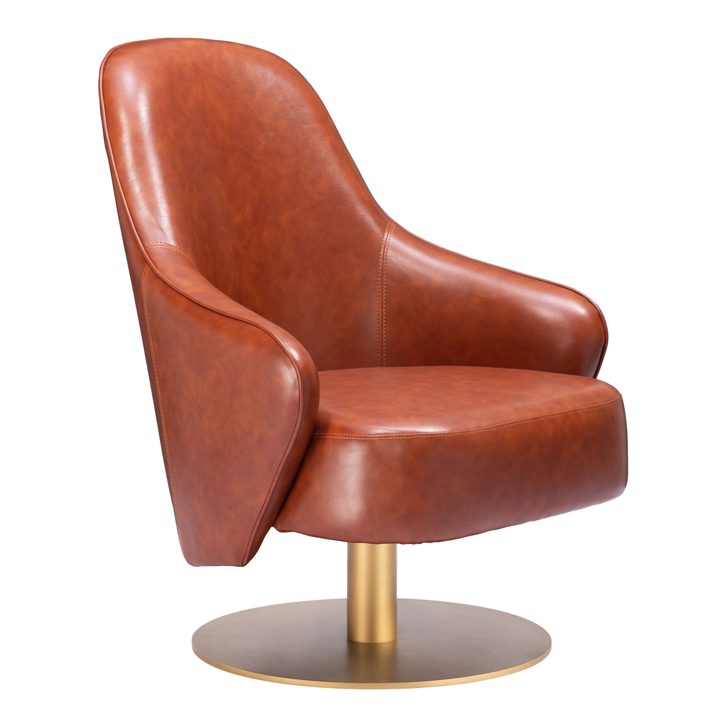 Withby Brown Armless Accent Chair