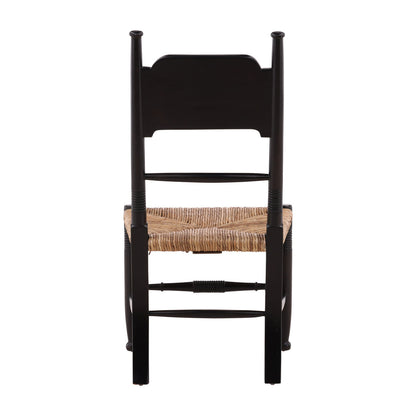 Furniture Classics Strickland Hand Woven Rush Seat Side Chair 2PC