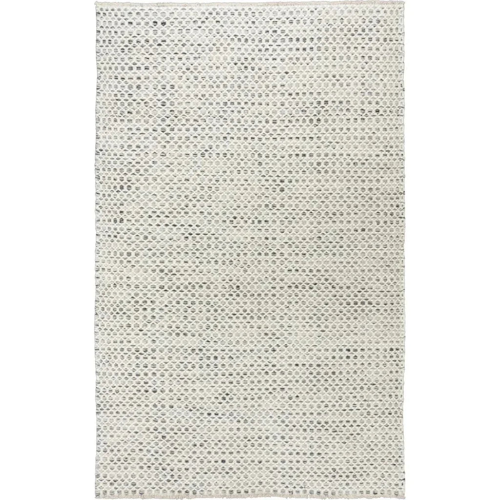 Cobe Basketweave Gray Area Rugs For Living Room