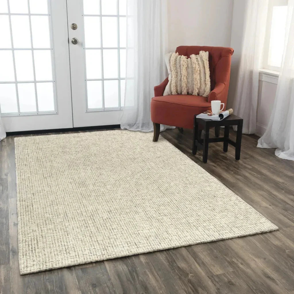 Chok Wool Beige Hallway Kitchen Runner Rug -- beige